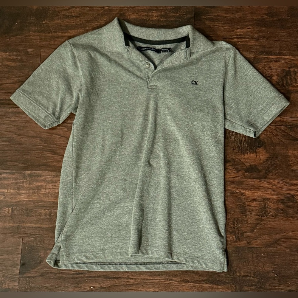 Calvin Klein Youth Polo Shirt, Boy’s Medium (10-12)